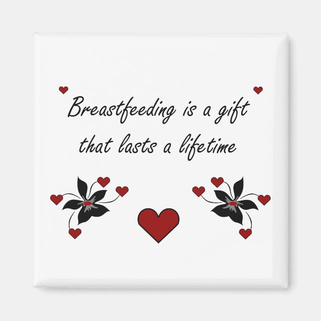 Imán Amamantar es un regalo (Frente)