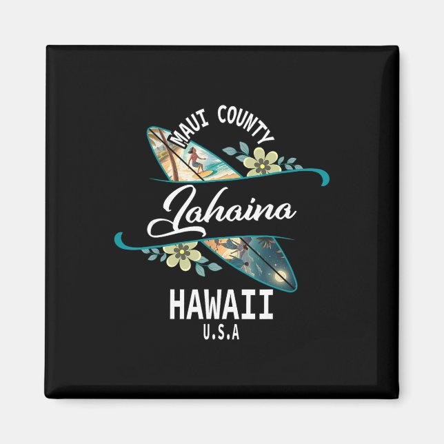 Imán Amamos Lahaina Hawaii Maui Surfing  (Frente)