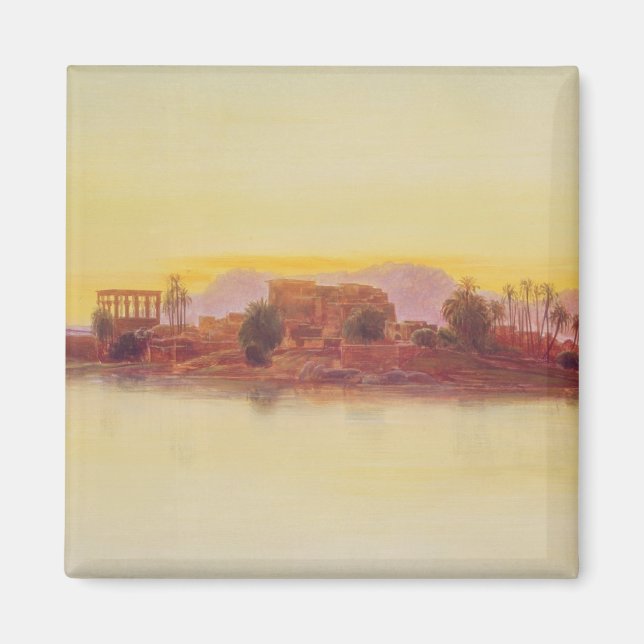 Imán Amanecer, 1861 (panel) (Frente)