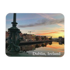 Imán Amanecer a lo largo del río Liffey en Dublín, Irla