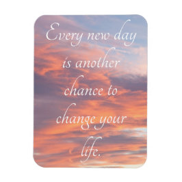 Imán Amanecer azul y Naranja con presupuesto Inspirador