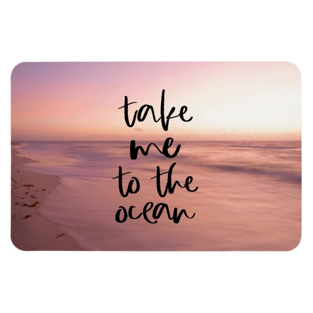 Imán Amanecer costero (Horizontal)