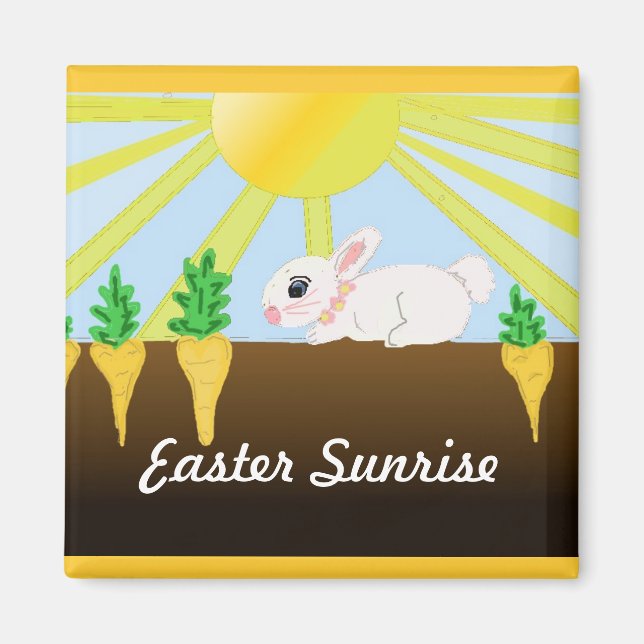 Imán Amanecer de Semana Santa (Frente)