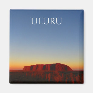 Imán amanecer de uluru