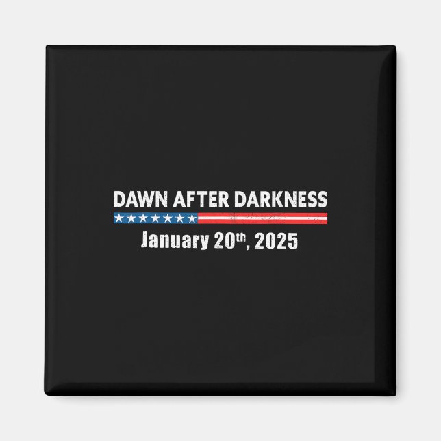 Imán Amanecer después de la oscuridad 20 de enero de 20 (Frente)