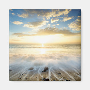 Imán Amanecer dorado