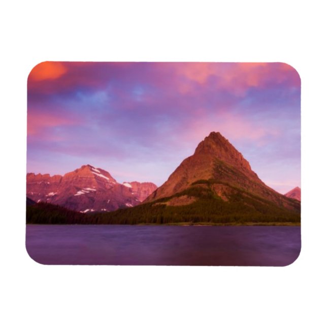 Imán Amanecer en el glaciar (Horizontal)