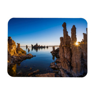 Imán Amanecer en el lago Mono, California