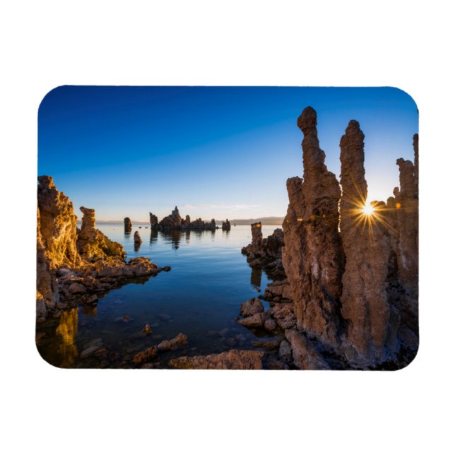 Imán Amanecer en el lago Mono, California (Horizontal)