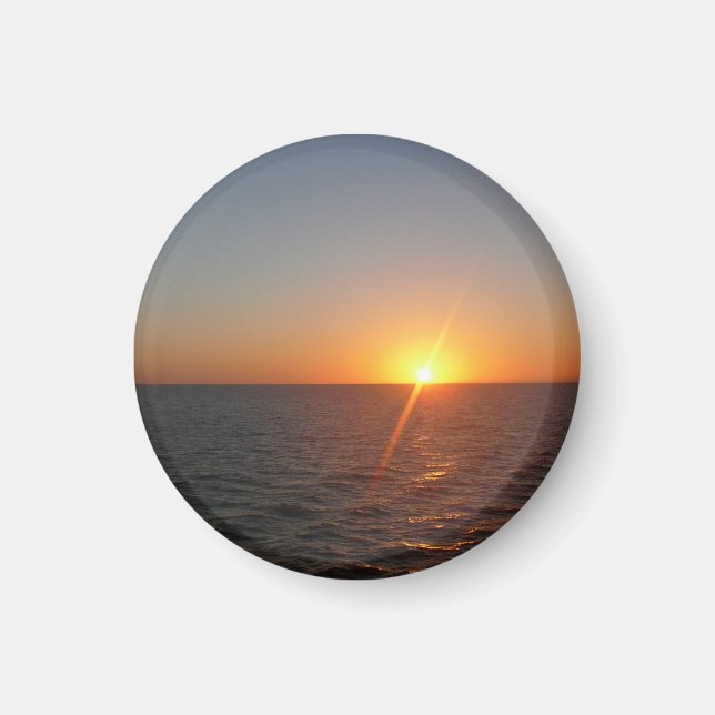 Imán Amanecer en el Mar III Océano Atlántico (Frente)