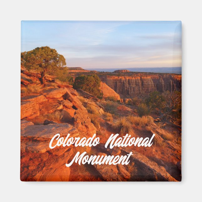 Imán Amanecer en el sendero Grand View en el Monumento  (Frente)