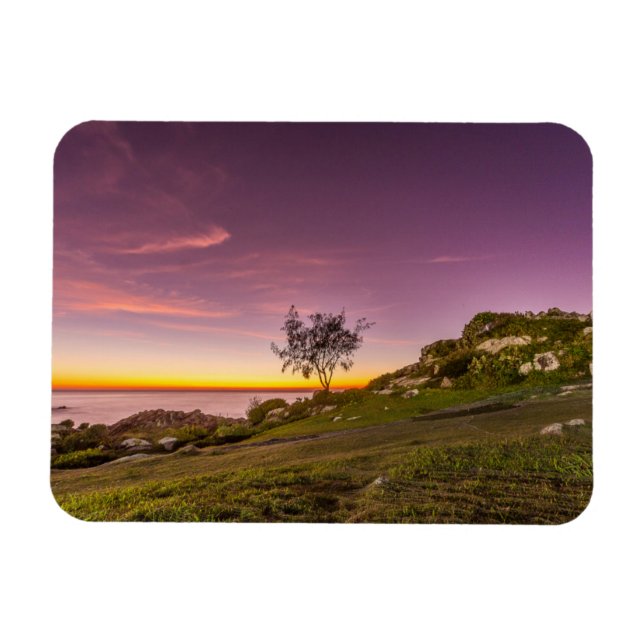 Imán Amanecer En La Playa De Florianópolis (Horizontal)