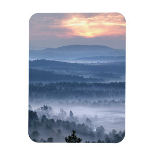 Imán Amanecer entre los valles