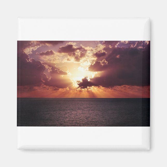 Imán Amanecer estadounidense (21) (Frente)