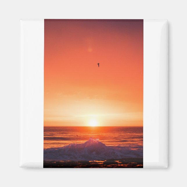 Imán Amanecer estadounidense (37) (Frente)