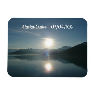 Imán Amanecer por la fotografía del College Fjord Alask