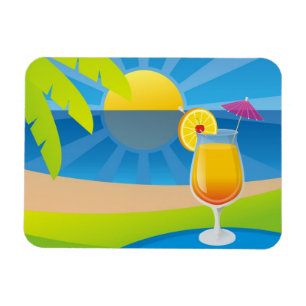 Imán Amanecer Tequila