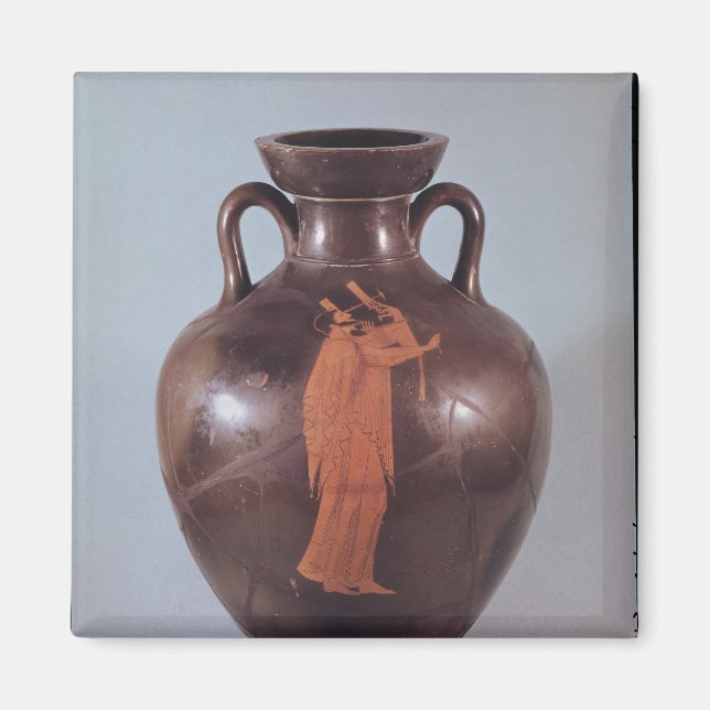 Imán Amánforas de figura roja atlántica (Frente)