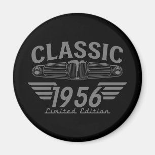 Imán Amante de Coches Clásicos 1956 Hecho en 1956 70 Cu