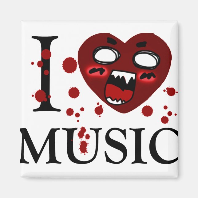Imán Amante de la música_ (Frente)