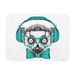 Imán Amante de la música del Lemur el  