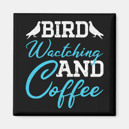 Imán Amante De Los Pigeones, Observador De Aves Y Café