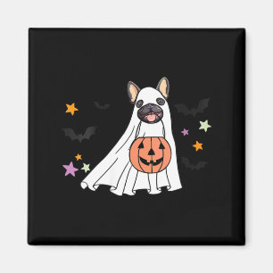 Imán Amante de Perros Bulldog Francés Negro Fantasma Mu