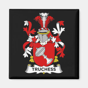 Imán Amante del ajedrez Escudo de armas de la Truquesa