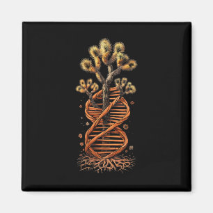 Imán Amante del arte de la naturaleza del ADN del árbol