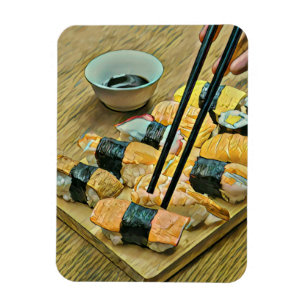 Imán amante del arte en Japón