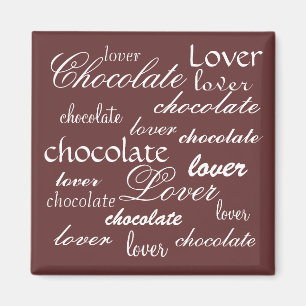 Imán Amante del chocolate