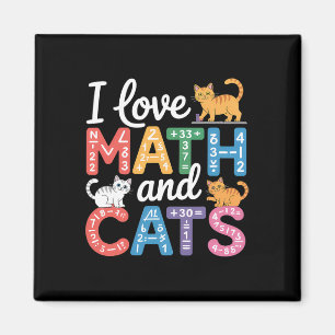 Imán Amante del gato de las matemáticas Profesor de mat