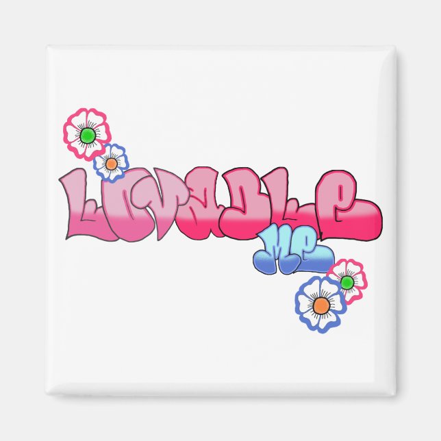 Imán Amante Me Fridge Magnet (Frente)