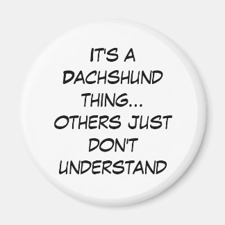 Imán Amantes de Dachshund en Chicagoland