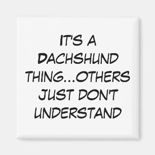 Imán Amantes de Dachshund en Chicagoland
