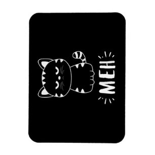 Imán Amantes de gatos Meowy Mujeres Chicas Meh Gato - G