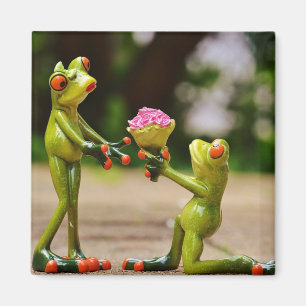 Imán Amantes de las ranas