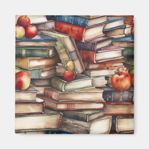 Imán Amantes de libros y profesores