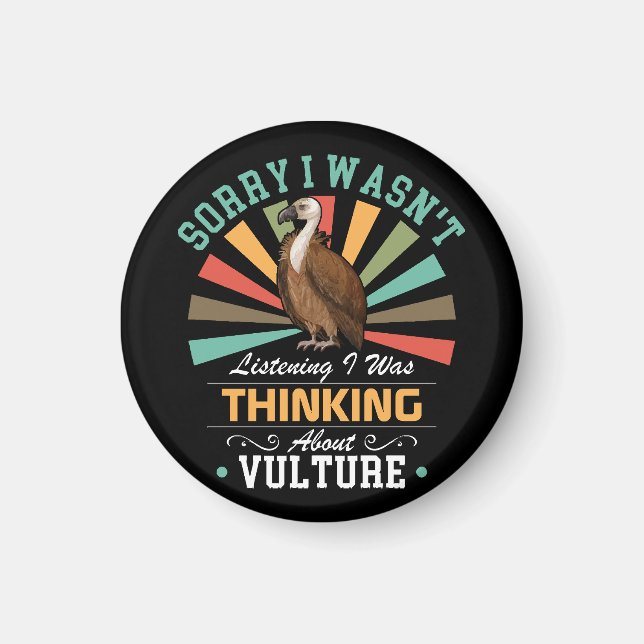 Imán Amantes de los buitres Perdón por no haber escucha (Frente)