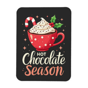 Imán Amantes de los Navidades de la temporada de chocol