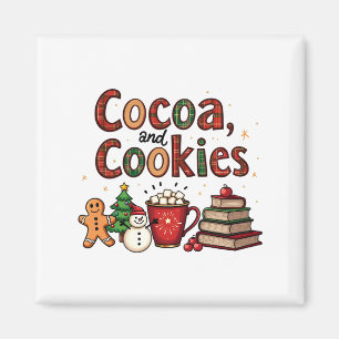Imán Amantes de los Navidades del cacao y las cookies