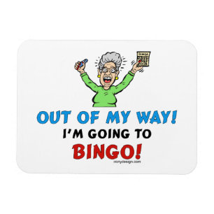 Imán Amantes del bingo
