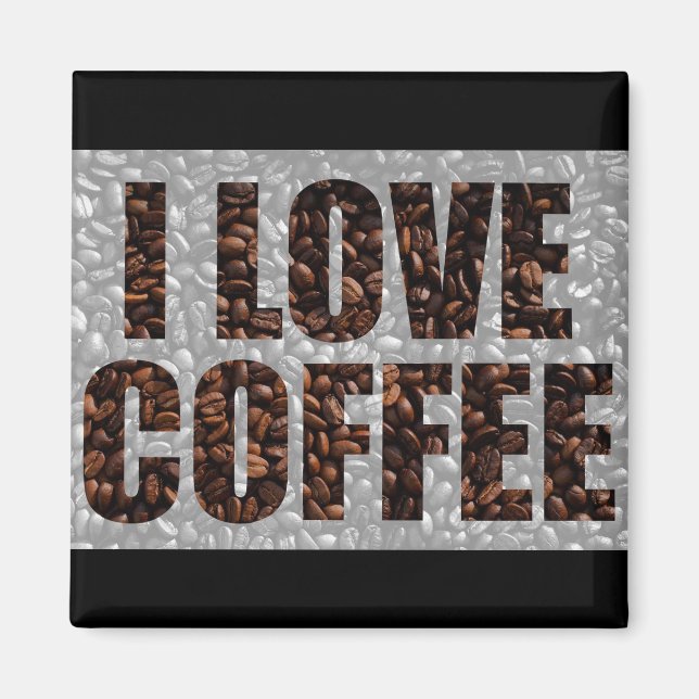 Imán Amantes del café (Frente)