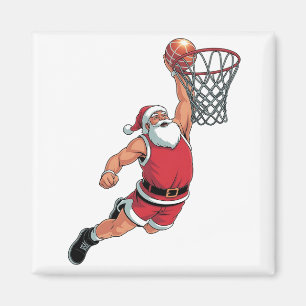 Imán Amantes deportivos de los Navidades de baloncesto