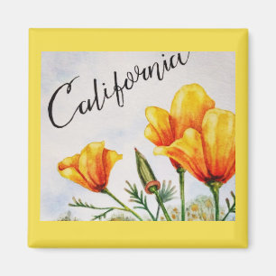 Imán Amapola de California