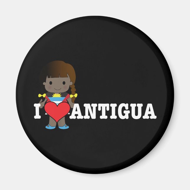 Imán Amar a Antigua (Frente)