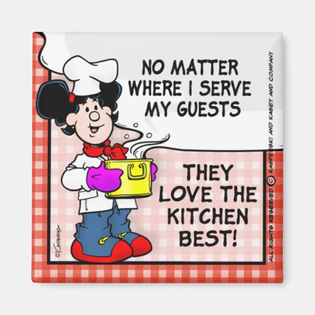 Imán Amar a la cocina mejor (Frente)