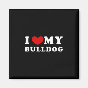 Imán Amar a mi Bulldog