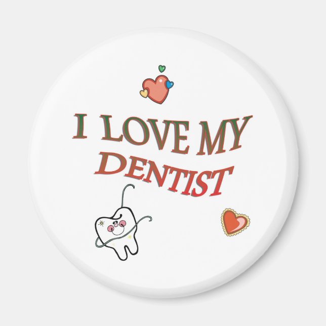 Imán Amar a mi dentista (Frente)