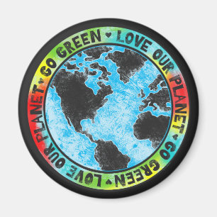 Imán Amar a nuestro planeta Ir Verde